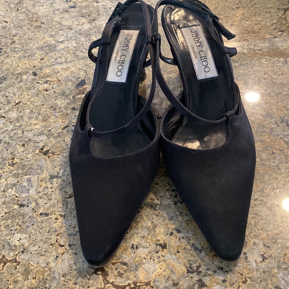 Jimmy Choo satin heels